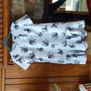 Ann Taylor size 4 periwinkle blue sheath dress